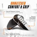 Tririg Signature Closed Back Aero Bars Armrest Pads for TT or Triathlon Bike Handlebars Aerobar Pads - Front End Ultra-light Tri Bar Pad fits Most Aerobars 438 gm - Triathletes Bike Accessories