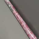 RUSPEPA Princess Wrapping Paper Roll, Mini Roll, Pink Fairy Tale with Carriage, Castle, Crown, Glass Slipper and Magic Wand Design, Gold Foil Gift Wrap for Girls Birthday, Party, 17 Inches x 16.4 Feet