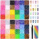2 Boxes Jelly Rhinestones for Bedazzling, 19200Pcs 4mm & 5mm Multicolor Flatback Resin Gems for Crafting, Bedazzler Kit with Tweezer for DIY Crafts Book Fabric Decor Nail Art
