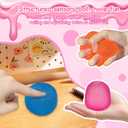 Squishy Fidget Toys Stress for Kids and Adults, Super Solid Squeeze Ball, Sensory for Stress Relief, Birthday, Easter Basket Stuffers and Party Favors(Pink), 2.2 inches