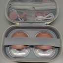 Momcozy Wearable Breast Pump, Hands Free Upgraded Mobile Flow | M9, App Discreet Control with Personalized Multi-Modes & 15 Levels, Wearable Breast Pump 24mm, 2 Pack Cozy Red