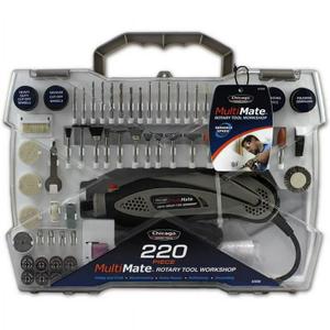 Chicago Power Tool 63558 Rotary Tool Workshop - 220 Piece