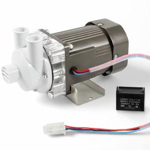 S-0731 Ice Machine Motor for Hoshizaki Ice Machine, Pump Assy Motor for Hoshizaki Ice Maker KM-901 KM-1100 KM-1340, Come with Mounting Plate and 16in Cable & Plug
