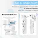 Hanpusen Tripod for Canon Camera, Wireless Shooting Grip with Remote Control - Tripod Stand with Rechargeable Shutter Release for R8/G7 X III/R50/R10/R100/M50/M200/M6 II/G5 X II, Replace HG-100TBR