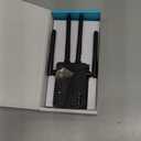 2026 WiFi Extender Signal Booster for Home & Outdoor - 5X Faster Internet Booster with Ethernet Port, Covers 13,000+ Sq.Ft House & Yard | Long Range Wireless Repeater Amplifier, Works with Any Router (Black)