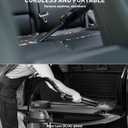 Car Vacuum Portable Cordless, 12000Pa 3-in-1 Car Vacuum Cleaner and Tire Inflator, 5000mAh Battery, 150 PSI, LED Light, Type-C Charge, Portable Tire Inflator for E-Bike, Motorcycle, Ball