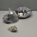 PetSafe Seaside Stainless Steel Cat & Dog Fountain, 60 Oz Water Capacity - 2 Water Filters & 1 Pump Included, Soothing Flow for Pets, Scratch-and Rust-Resistant Material - Quiet Motor (One Size Fits All)