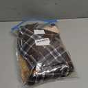 Kuoser Waterproof Dog Coat, Reversible Dog Jacket for Large Dogs, Adjustable Durable Doggie Winter Coat for Groowing Puppies Warm Puppy Cold Weather Apparel, Brown, Large 