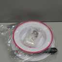 Syntus 65 PCs Cake Decorating Kit with Cake Stand Turntable, Cake Baking Supplies 30+1 Piping Bags, 24 Piping Tips, Offset & Straight Spatulas, 3 Scrapers, Leveler, 2 Couplers & 1 Tips Brush (Rose Pink)