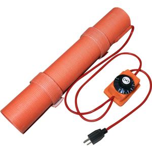 PVC Heating Blanket for Bending Pipes 1/2" to 1 1/2" | Adjustable Temperature Control (120v/400w) PVC Pipe Heat Bender
