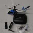 Cheerwing U12S Mini RC Helicopter with Camera Remote Control Helicopter for Kids and Adults (Blue)