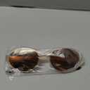 livho 2025 Trendy Oval Sunglasses - Stylish Polarized Shades for Everyday - Retro Metal Frames (Grey/Gold)