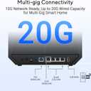 ASUS RT-BE92U BE9700 Tri-Band WiFi 7 Router, Supports New 320MHz Bandwidth & 4096-QAM, MLO, AI WAN Detection, AiMesh Support, Subscription-Free Network Security & Comprehensive VPN Features