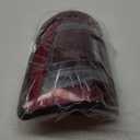 Dasbecan Left Driver Side Tail Light Assembly Rear Lamp LED Type Compatible With Dodge Ram 1500 2019 2020 2021 2022 2023 2024 Blind spot module can be installed (Red Cover)