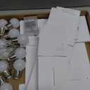 FAYLISVOW 2.4FT/28.74in Marquee Light up Numbers Marquee Number 3 with White Lights for Birthday Party Large Mosaic Frame Letter Cardboard PreCut Giant CutOut Thick Foam Board Sign DIY Decorations