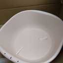 Sitz Bath for Hemorrhoids,Sitz Bath tub,Sits Bath Kit for Women Men,Wider Seating Area, Deeper Bowl (Pink)