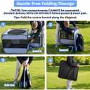 2-in-1 Dog Playpen Portable Cat Playpen, Non-Separable, No Assembly