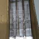 Earring Organizer Box Acrylic Stackable Jewelry Organizer with 3 Drawers 72 Small Compartments Clear Jewelry Display Stand for Stud Earring Ring Pin Display (Transparent)