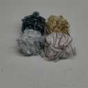 Exfoliating Bath Sponge Pack of 4, XL Size (126g Each), Assorted Colors