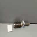 AIMIKE Round Hair Brush, Nano Thermal Ceramic & Ionic Tech, 2.1 Inch Barrel with Boar Bristles for Enhanced Texture, Golden, Hair Drying, Styling, Curling and Shine + 4 Free Clips