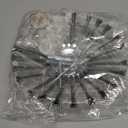 10 Inch Steel Wire Weed Wheel Brush Cutter Trimmer Head, Weed Trimmer Blade Head for Weed Eater, Universal Weed Eater Attachments Compatible with Husqvarna, Sthil, Moss Grass Rust Removal