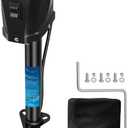 POLESTAR Electric Trailer Jack, 7500lbs Electric Power A-Frame Tongue Jack
with Waterproof Protective Cover & LED Light for Travel Trailer Camper, RV, 12V DC 7-Way Plug, 9"-27" Lift