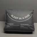 Kivik Dual Sided Weighted Blankets for Adults, Buttery Soft Stylish Checkered Heavy Blankets for Couch Sofa Bed - Ultra-Fluffy Fabric Brings Cloud-Like Comfort (60"x80", Grey, 15 Pounds)