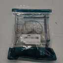 Rectangle Chair Leg Protectors for Hardwood Floors,16 PCS Silicone Covers to Protect Wood Tile Floors Felt Pads Furniture Leg Caps Reduce Noise. Easy to Move. (Clear,Fit Perimeter 4" to 4.25")