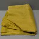 OWENIE Sheer Curtains 84 Inches Long 2 Panels Set, Gold Sheer Curtain for Living Room, Rod Pocket Voile Fimly Sheer Drapes for Bedroom, 2pcs, Each 42" W x 84" L