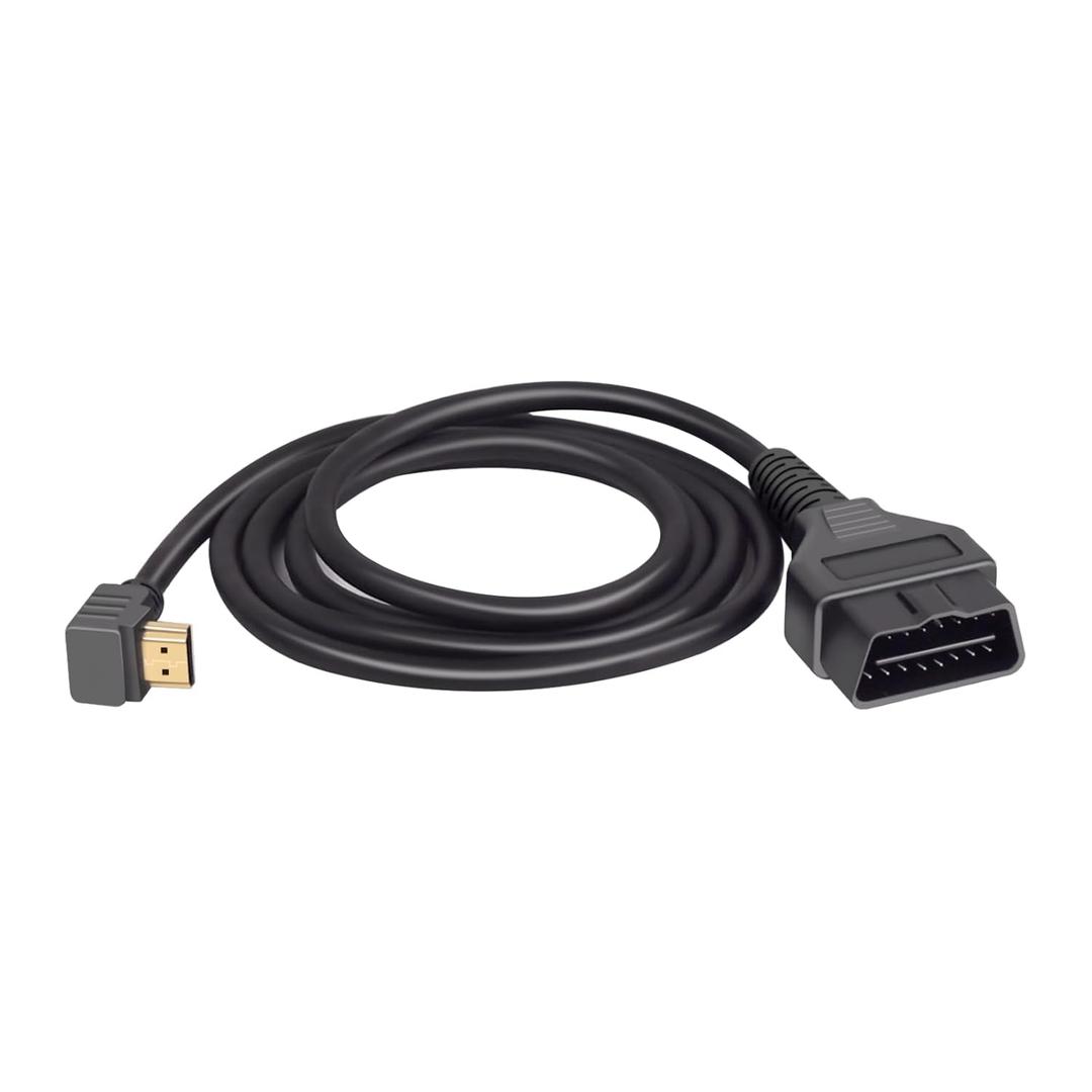 for SCT X4 Cable, OBD2 Cable Compatible with Xcalibrator X4 Model Tuner Scanner, Works Perfectly on Ford Vehicles (Replace #7011U-08, Black)