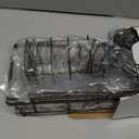 EUDELE 5-Pack Rustproof Stainless Steel Shower Caddy  No Drill Adhesive Bathroom Organizer with Large Capacity, Spacious Shower Shelves for Inside Shower, Kitchen & Home Decor Storage-XL Size (Dark Brown)