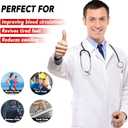 Plus Size Compression Socks for Women Men Wide Calf 15-20 mmHg Extra Large for Circulation Support Recovery (A2-white/Pink/Gray (3 Pack))