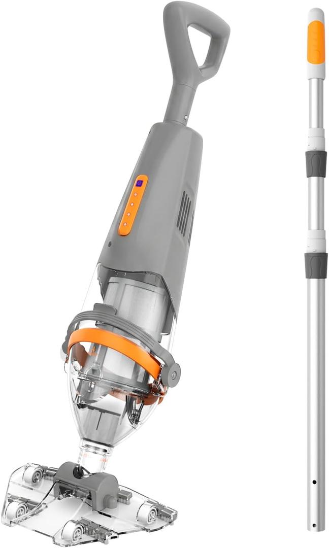 Great Shark Cordless Pool Vacuum for Above Ground & Inground Pools