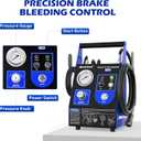 MR CARTOOL F109 Automatic Brake Bleeder Kit, 110V Electric with 9 Adapters