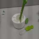 Cactus Bottle Brush Set, Full-Angle Straw Detail Brushes Cleaning Cleaner Washer Tool Kit with Stand Holder Multifunctional for Washing Baby Breast Pump Nipple Essentials Kitchen Decor Replacement