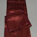 Bedsure King Size Satin Pillowcase Set of 2 - Valentine Pillow Cases for Hair and Skin with Envelope Closure, Similar to Silk Pillow Cases, Gifts for Women Men, Burgundy, 20x36 Inches, 2pcs