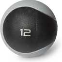 CAP Barbell Rubber Medicine Ball, 12 lb, Gray