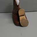 Girls Cowgirl Boots Unisex-Child Mid Calf Glitter Toddler Cowboy Boot Little Big Kids Western Riding Shoes Size 7