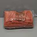 Bedford Home Ribbed Cotton 10 Piece Towel Set - Brick (27"x54"x0.25")