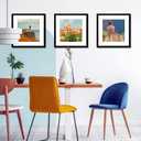 VNVNK 16x16 Frame Black, Perfect for 16x16 Inch Picture without Mat or 12x12 Inch Picture with Mat, Home Wall Decor Picture Frame-1 PCS