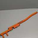 Deck Board Straightening & Removal Tool, Heavy-Duty 10Ga One-Piece Steel Deck Tool to Straighten Bending Boards & Tighten Gaps, Orange