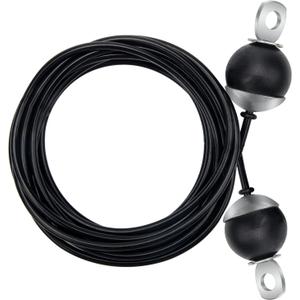 196In Home Gym Replacement Cable, Fix Fitness Pulley Cable with 2 Gravity Ball 5mm Gym Pulley Rope for Exercise Machine