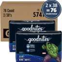 Goodnites Boys' Bedwetting Underwear, Size S/M (43-68 lbs), 76 Ct (2 Packs of 38)