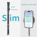 2 x JJGoo Compatiable with iPhone Air Case Clear, Transparent Shockproof Phone Cases, Slim Anti-Scratch Hard PC Back Protective Cover Bumper