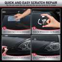 Black Touch Up Paint for Cars, Color Accurate Car Touch Up Paint, Professional Automotive Scratch Repair, Lasting Auto Scratch Remover, Quick Dry Easy to Use 1.5oz