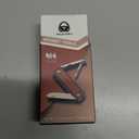 ROXON M4 10 in 1 Mini MultiTool Leather Handle Portable Nail Clipper, Utility Tool, Knife With Safety Lock, Scissors, File, Bottle Opener, Screwdriver, Personal Care Gadgets A Gift for All