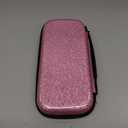 Glitter Carrying Case for Nintendo Switch and Switch OLED Console,Pink Hard Travel Case Shell Pouch for Nintendo Switch Console & Accessories,Protective Carry Case Compatible with Nintendo for Girls