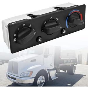 F21-1034-100 HV/AC Temperature Control Pannel Compatible with Kenworth T370 T270 F211034100 Heater Climate Control Module