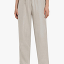 Weintee Women's Petite Linen Pants with Pockets for Summer, Size S