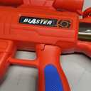 BAODLON Dinosaur Shooting Toys for Boys 4 5 6 7 8 Years Old, Movable Electronic Scoring Target Game with 2 Toy Gun, Spray & Light & Sound, 24 Foam Balls, Christmas Birthday Gift for Kids 35, 57